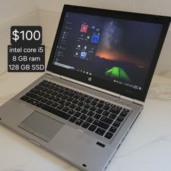 Hp elitebook laptop. Intel core i5. 8 GB ram. SSD. 👍Delivery Available👍👍Se Habla Español👍