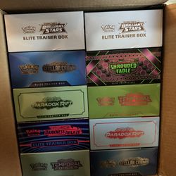 Miscellaneous Pokemon Etb’s For Sale