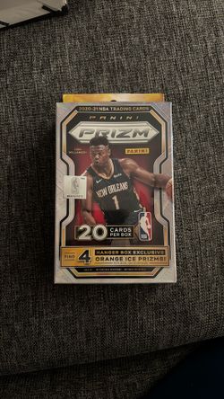 2020-21 Panini Prizm Basketball Hanger Box Orange Ice Brand New Sealed
