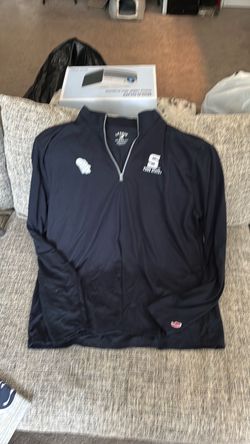 Penn State zipper neck long sleeve