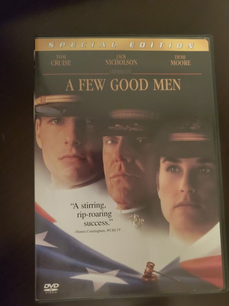 A Few Good Men (DVD, 2001, Special Edition) WS, With Insert Tom Cruise