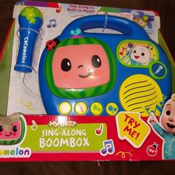 Cocomelon Sing Along Boombox Brand New