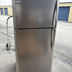 Stainless Steel 20.5 Cubic Feet Refrigerator 