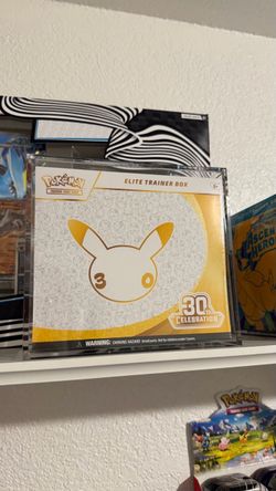 Pokemon ETB Protector Acrylic Case w/Magnets