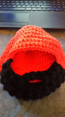Bearded hat beanie Halloween