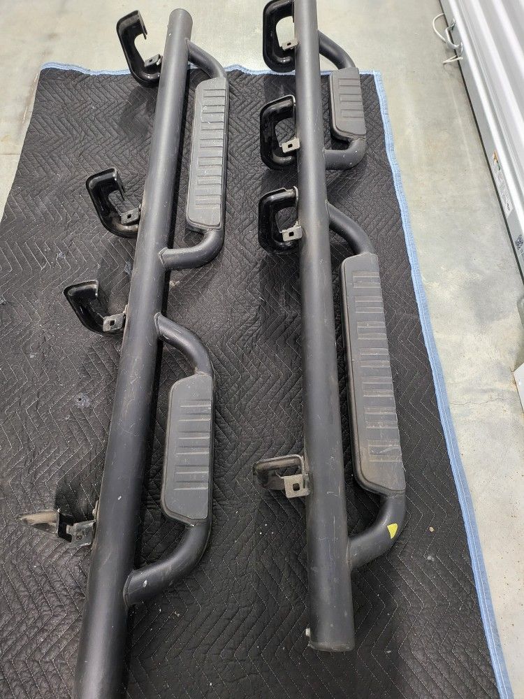 2018 Chevy Silverado Factory Crew Cab Side Steps