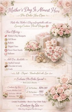 Mother day pre Order (10%off)