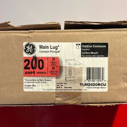 200A  GE/20-40 Spaces Outdoor Enclosure 