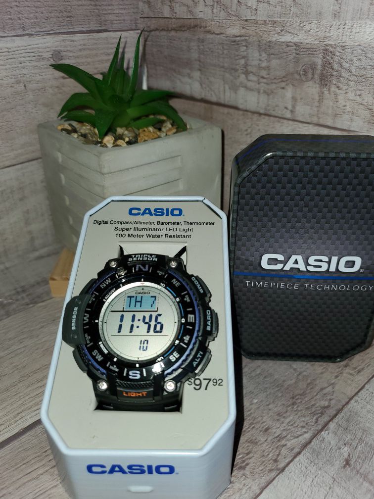 Casio Triple Sensor Watch