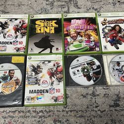 Xbox 360 Game lot