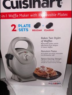 Cuisinart 2-in-1 Waffle Maker