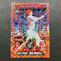 2020 Donruss Baseball Paul Goldschmidt Elite Series Holo Red /149 MVP