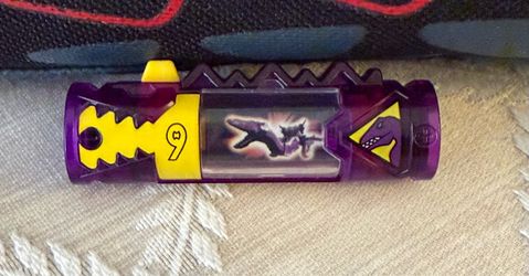 Power Rangers Dino Charge #9 Plesio Charger Purple Ranger Zord Bandai
