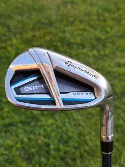 Taylormade SIM Max OS Pitching Wedge Golf Club, RH
