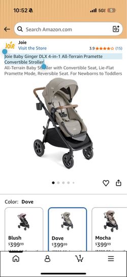 Joie Ginger DLX stroller