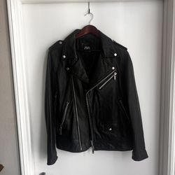 Leather Biker Jacket