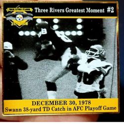 Vintage Three Rivers Greatest Moment #2," which features Lynn Swann