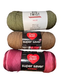 3 Skeins Of Yarn