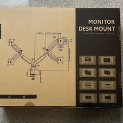 Brand New Monoprice Dual Monitor Desk Mount