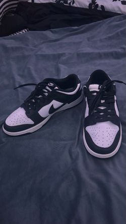 Nike Dunk Low Black White Sneakers