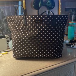 Kate Spade Large Polka dot Tote