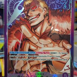 Donquixote Doflamingo OP14 Leader Alt Art