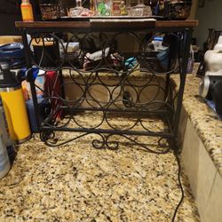Wine Rack For Counter Top Or Hanging 