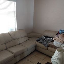 Sofa And Love Seat. End Table Included.