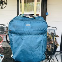 Tumi Nylon Suitcase Blue Luggage