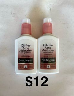 Neutrogena Oil-Free Acne Moisturizer Pink Grapefruit 2-Pack