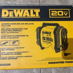 Dewalt 20V MAX Cordless Electric Portable Inflator (Tool Only)