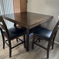 Tall Dining Table With 6 Chairs