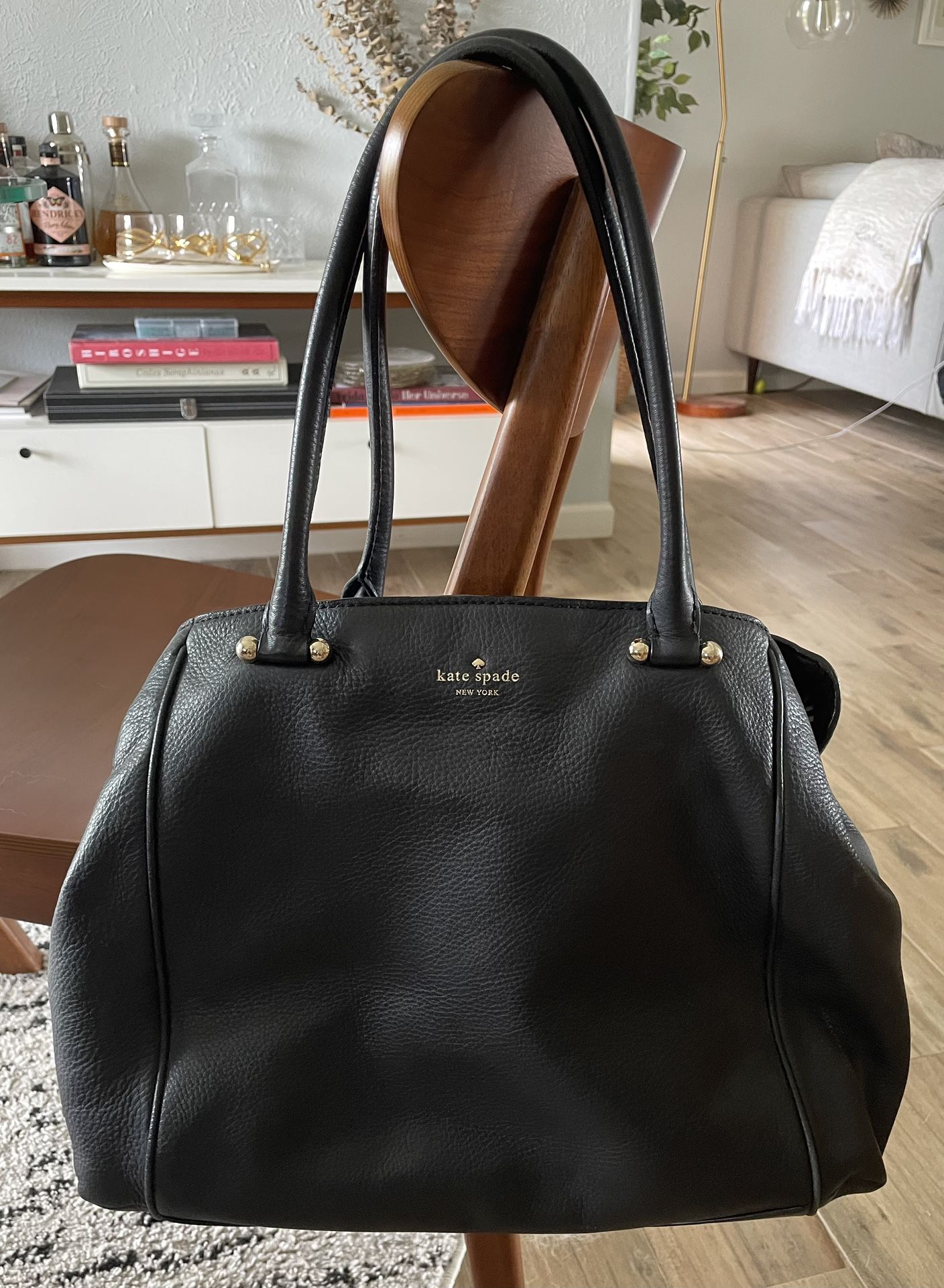 Kate Spade black Soft Leather Handbag