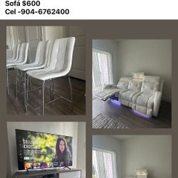 Funiture  TV And Sofá 