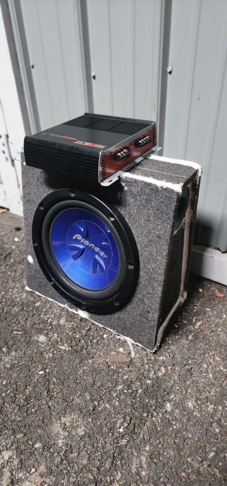 Sub And Amp Subwoofer