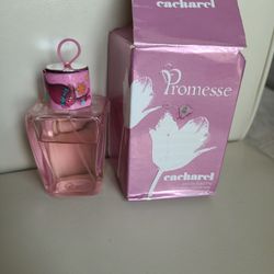 Ladies Promesse by Cacharel perfume, used, 80% left