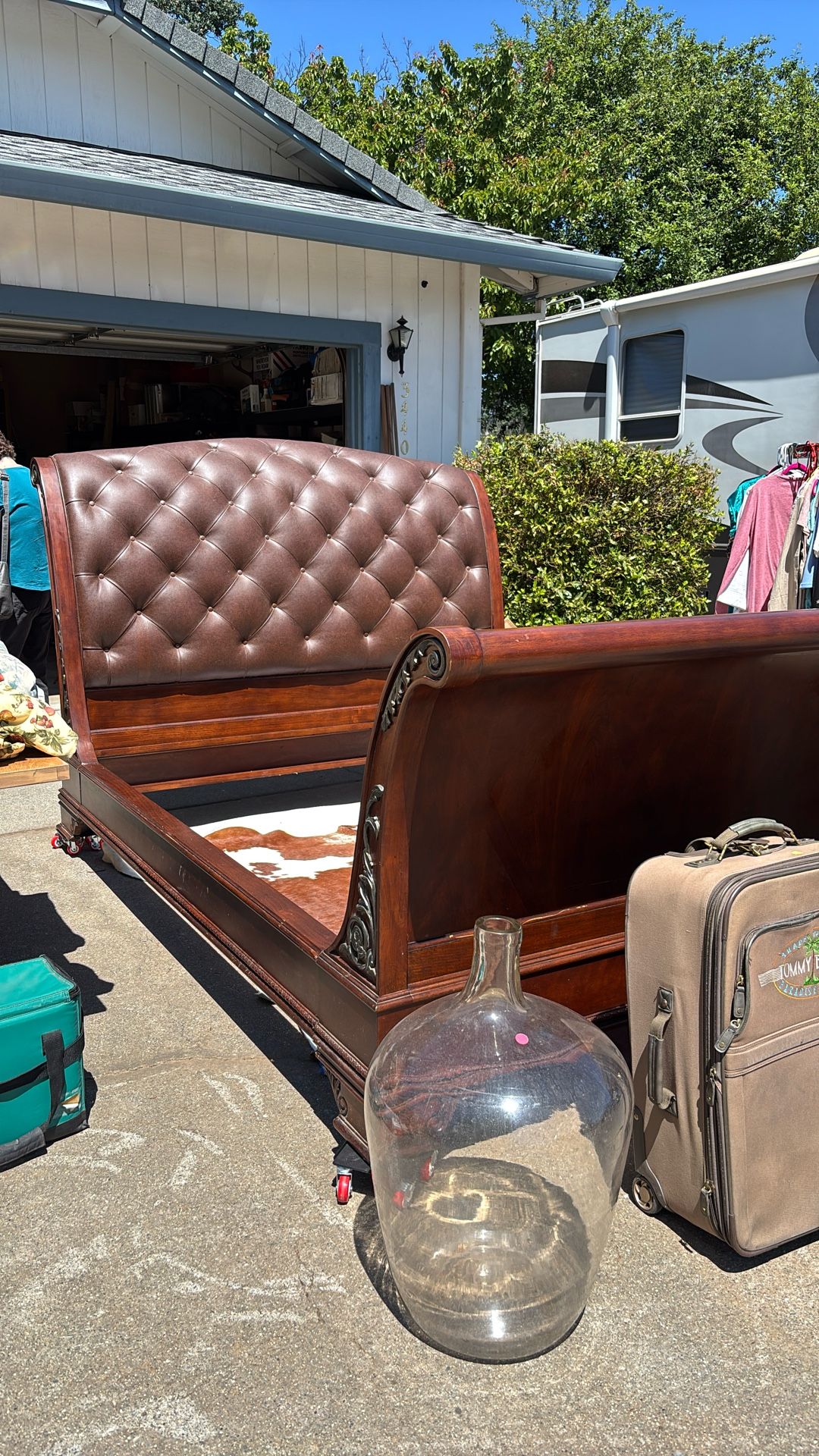 Sleigh Bed Frame