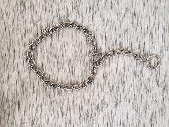 20 Inch Metal Chain Link Slip Collar For Dogs 