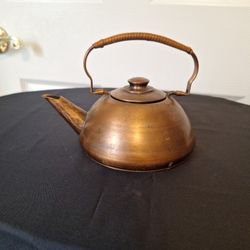 Small 1920's Copper Tea Pot...Craftsman  Company