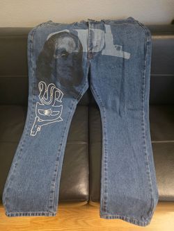 SDL blue pants size 34