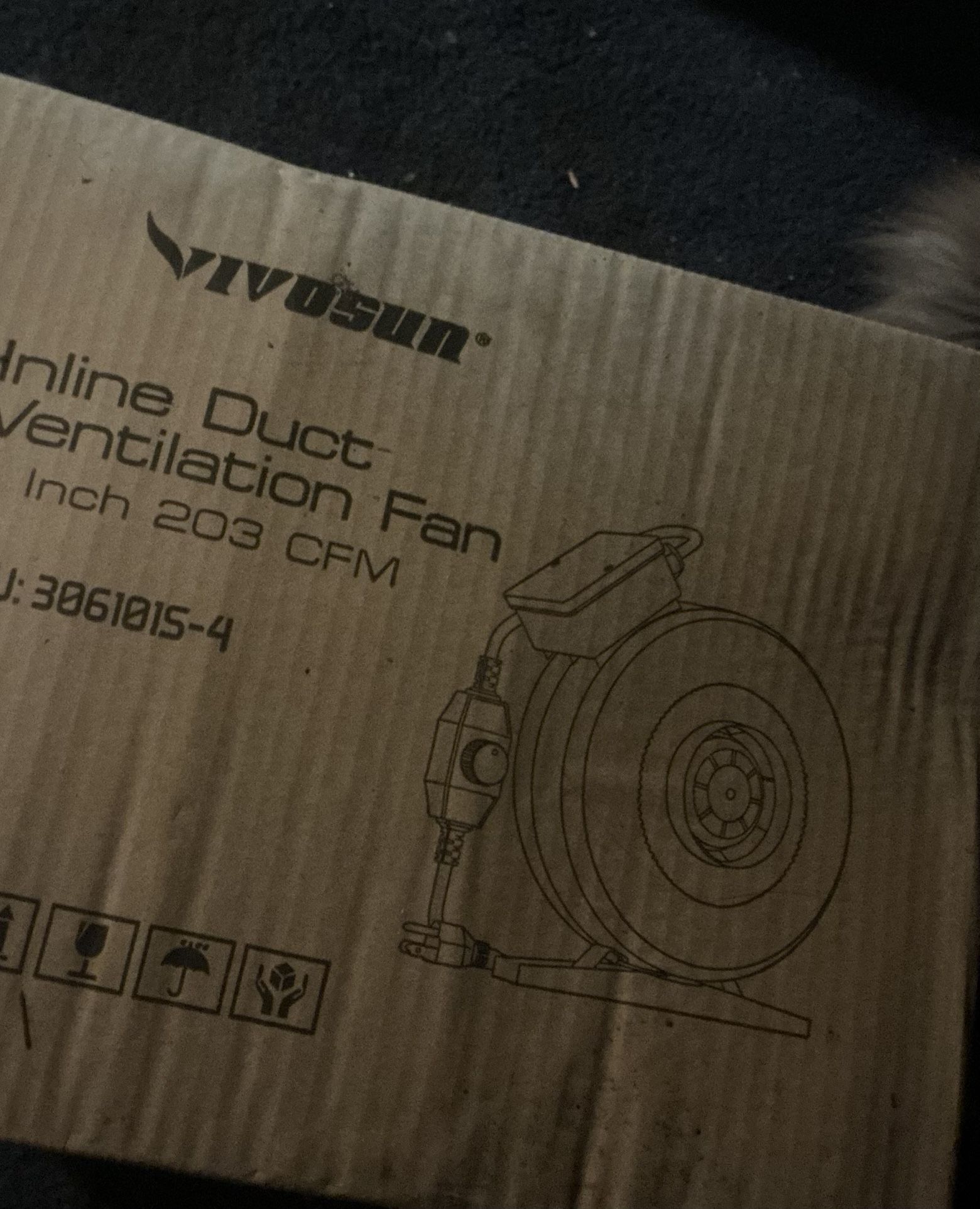 Vivosun Inline Duct Ventilation Fan (Indoor Gardening)