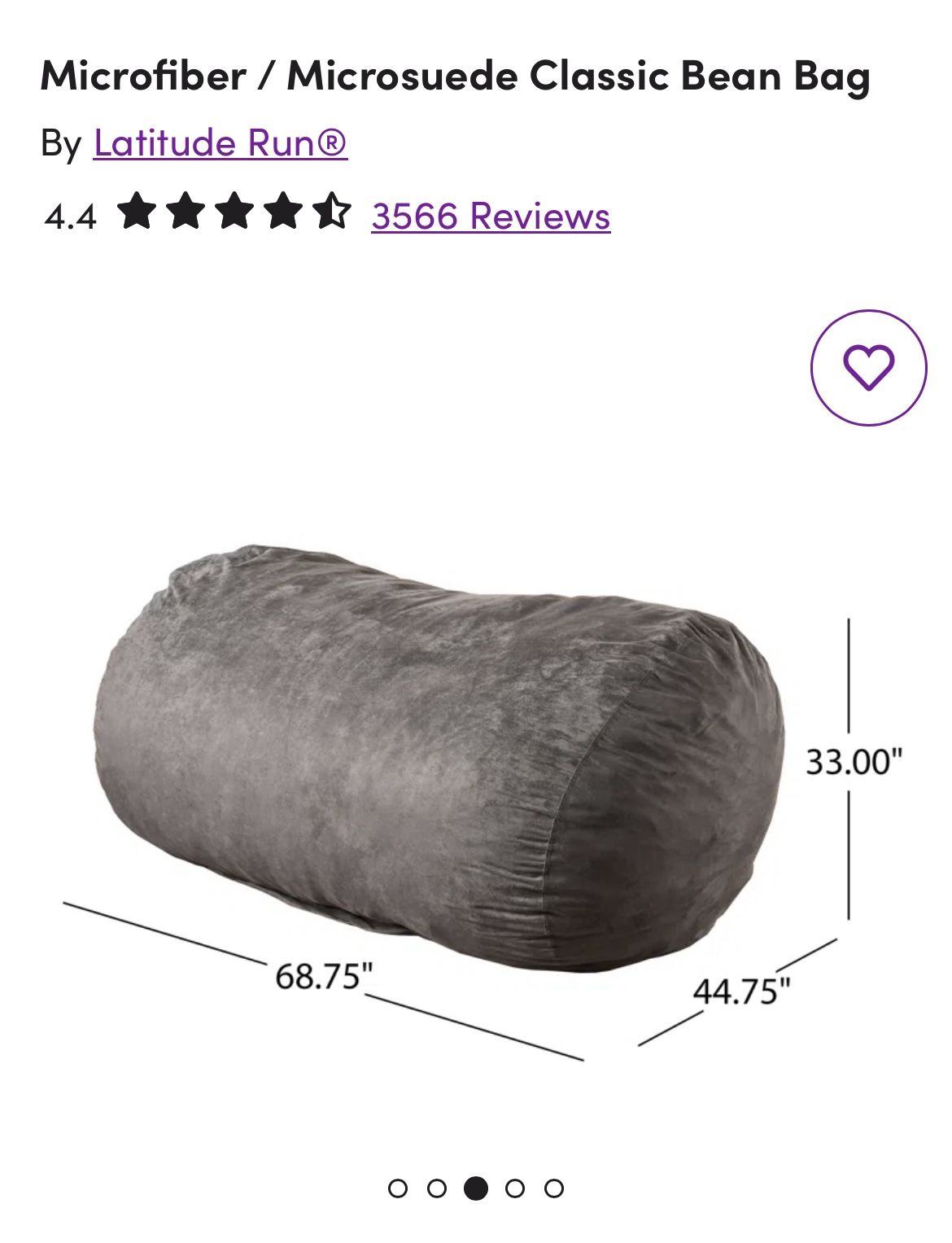 SALE: LARGE BEAN BAG