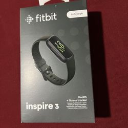 Fitbit inspire 3  ( new Unopened)