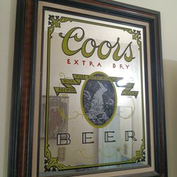 Vintage Coors Extra Dry Bar Sign
