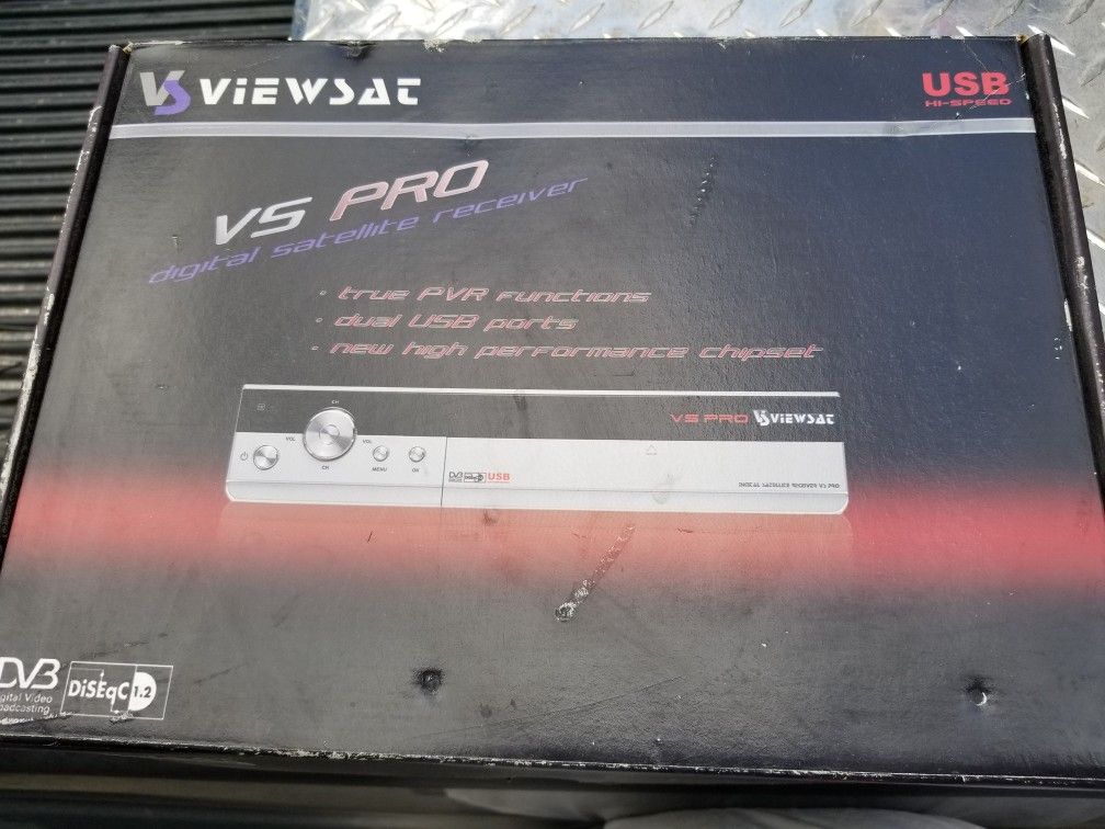 Viewsat vs pro digital satellite receiver