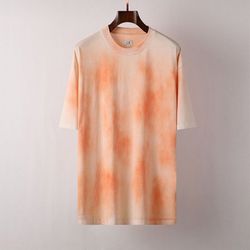 Cp Company Orange Gradient Tie Dye T Shirt
