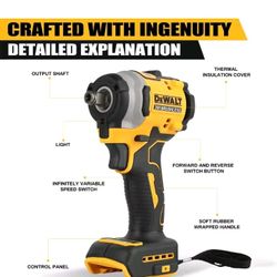 BLACK FRIDAY SPECIAL Authentic New DEWALT DCF 850 Hammer Drill Brushless 20V Cordlezss 1/4" ATOMIC Compact. TOOL ONLY.  Check My Other Listings. 