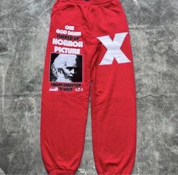 Rare Online Ceramics A24 X Pearl Horror Movie Sweatpants - XL