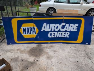 3 Piece NAPA Auto Care Sign