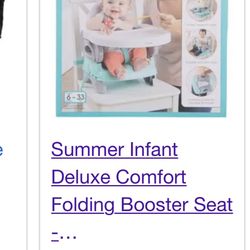 Foldable Booster Seat 
